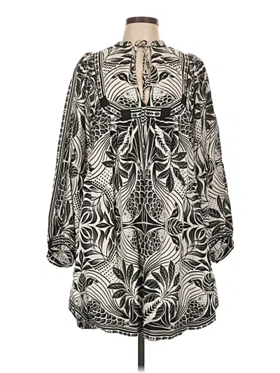 Farm Rio Casual Dress In Gray