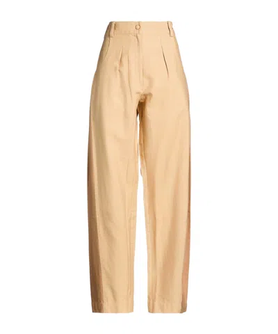 Farm Rio Casual Pants With Belt Loops In Brown