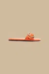 Farm Rio Citrus Organic Buckle Flat Sandals Citrus