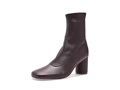 Farm Rio Classic Plain Booties Women's Boots Merlot: 8 M, Synthetic