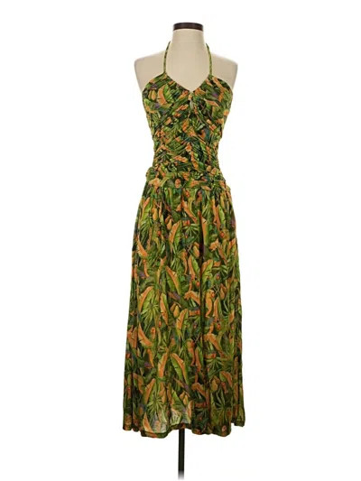 Farm Rio Cocktail Dress In Green