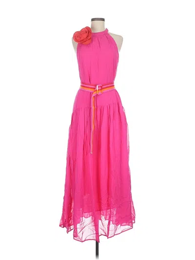 Pre-owned Farm Rio Cocktail Dress In Pink