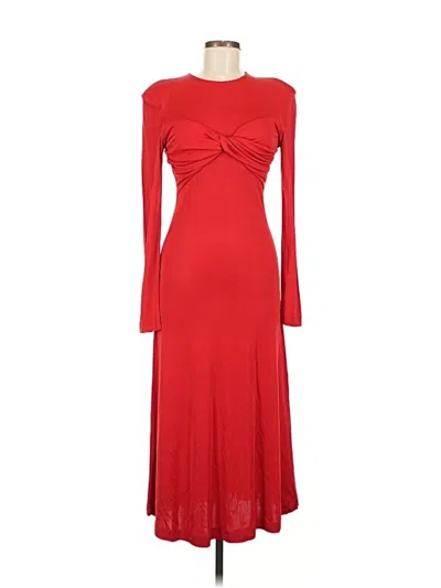 Pre-owned Farm Rio Cocktail Dress In Red