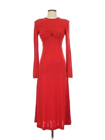 Pre-owned Farm Rio Cocktail Dress In Red