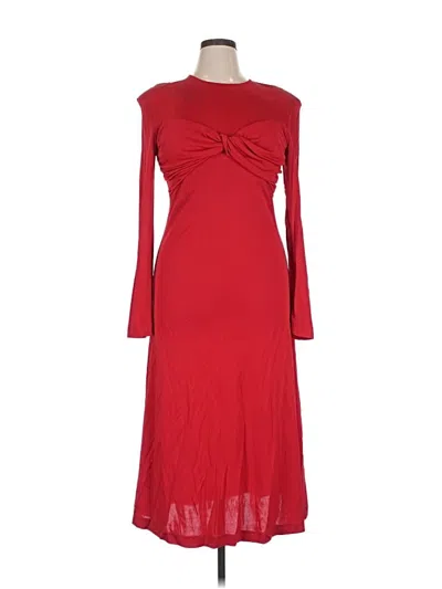 Pre-owned Farm Rio Cocktail Dress In Red