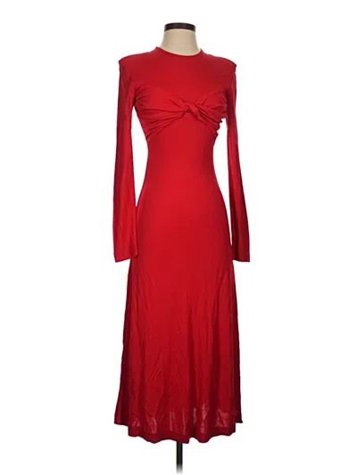 Pre-owned Farm Rio Cocktail Dress In Red