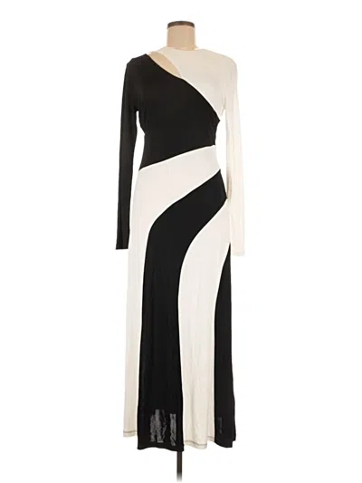 Pre-owned Farm Rio Cocktail Dress In White