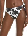 Farm Rio Coconut Reversible Bikini Bottom In Multi