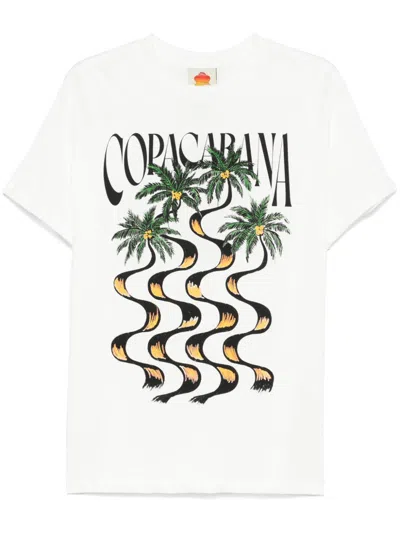 Farm Rio Copacabana T-shirt In White