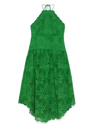 FARM RIO COTTON MIDI DRESS