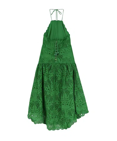 FARM RIO COTTON MIDI DRESS