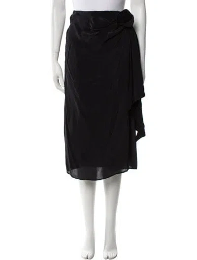 Pre-owned Farm Rio Cowl Neck Mini Dress W/ Tags In Black