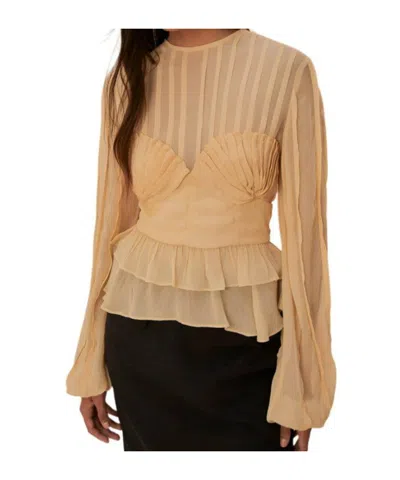 Farm Rio Crew Neck Long Sleeve Top