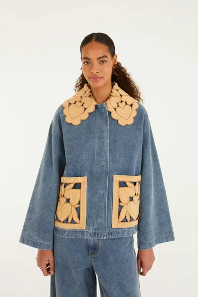Farm Rio Denim Richelieu Barn Jacket
