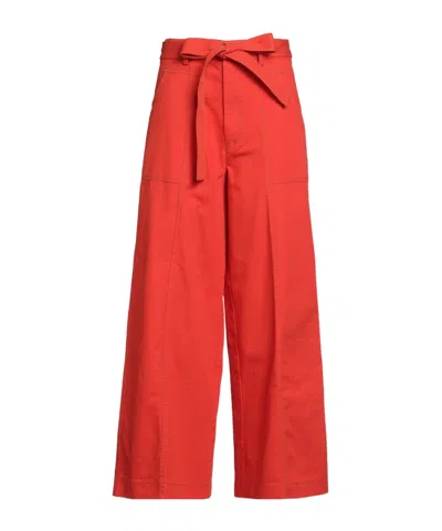 Farm Rio Denim Trousers In Red