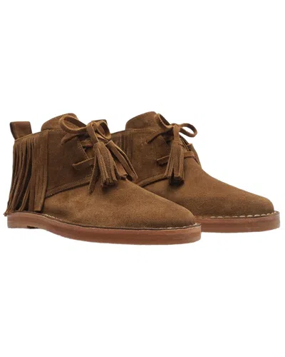 Farm Rio Desert Leather Boot In Brown