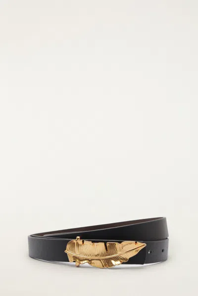 Farm Rio Double Side Belt In Black