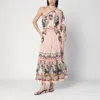 Farm Rio The Dream Garden Pink Maxi Dress The Dream Garden Pink In Pink