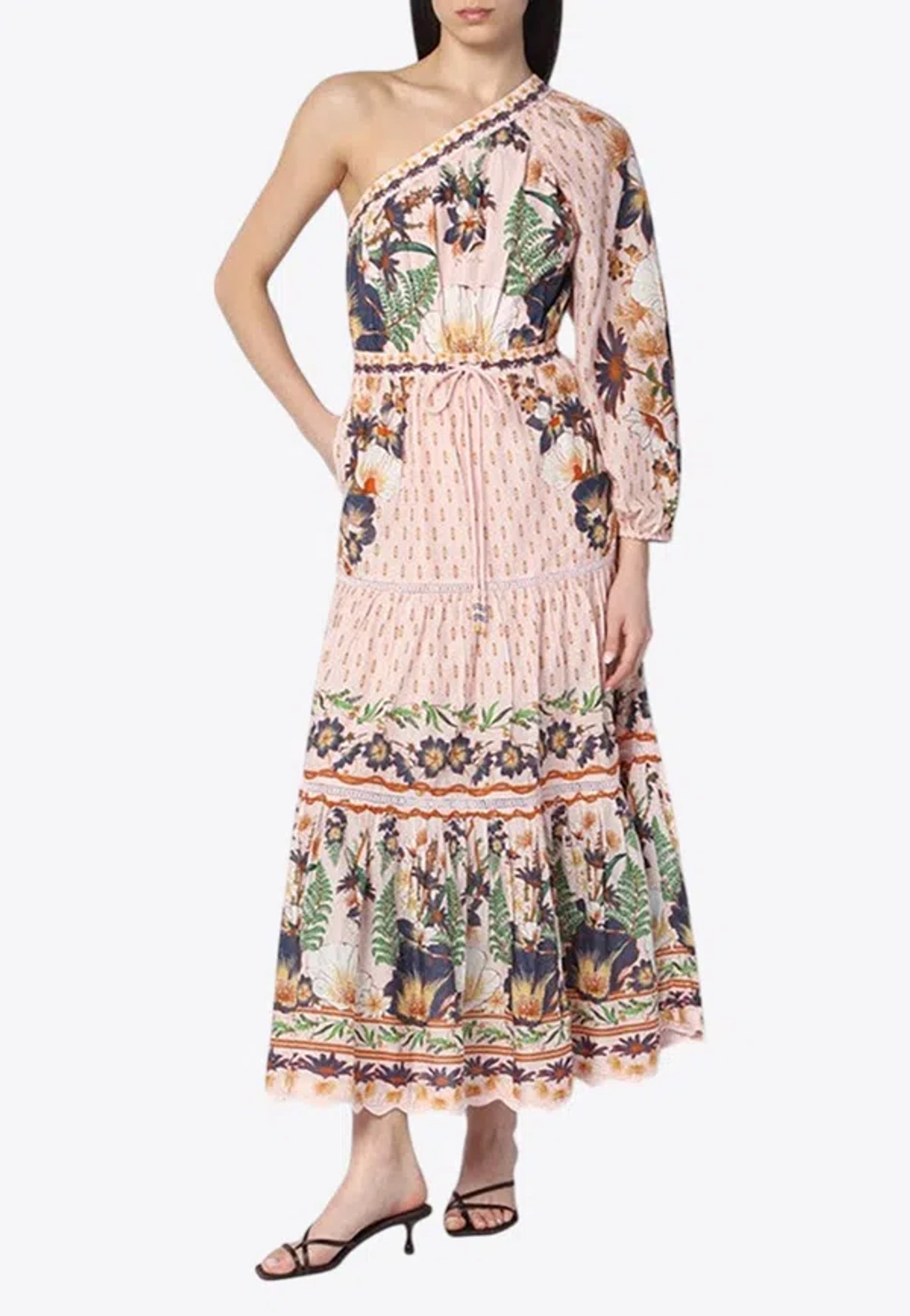 Farm Rio Dream Garden One-shoulder Maxi Dress | ModeSens
