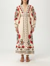 Farm Rio Cotton Dress With Multicolor Print