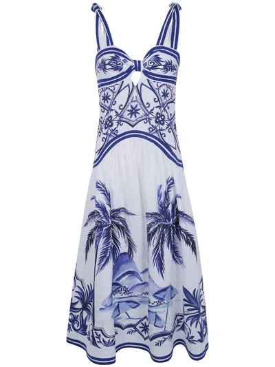FARM RIO DRESS MAXI "WONDERFUL CITY"