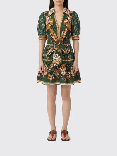 Farm Rio Dress Woman  In Green