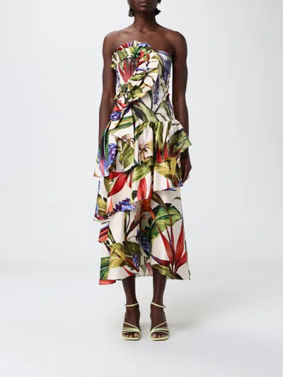 Farm Rio Dress Woman  In Multi