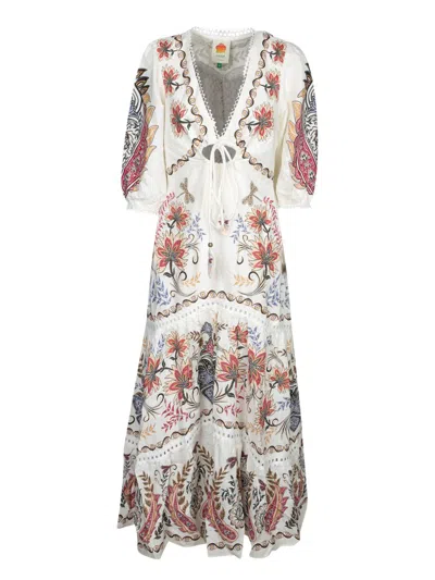 Farm Rio Dresses In Neutral