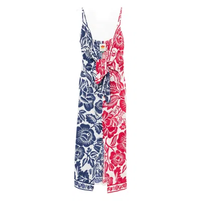 Farm Rio Dresses White, Red In Multi