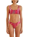 Farm Rio Endless Summer Bikini Top In Multi