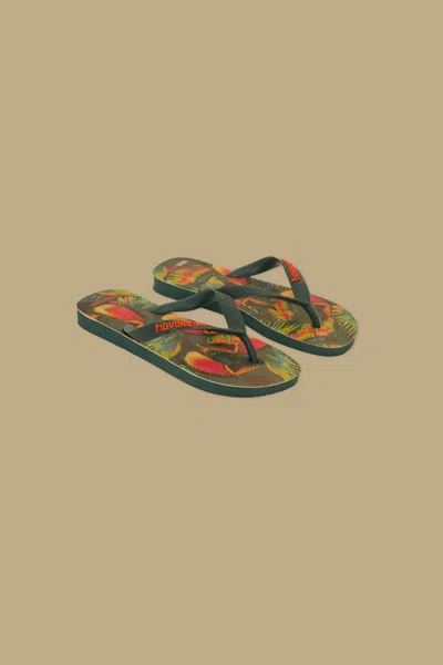 Farm Rio Farm Tuca Havaianas Sandals In Green