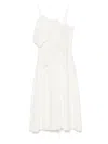 Farm Rio Garden Sleeveless Midi Dress In White