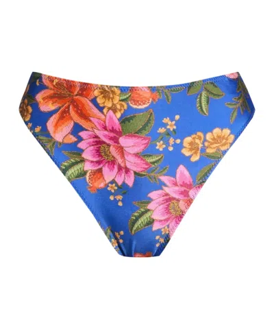 Farm Rio Floral Bikini In Blue