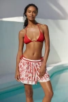 Farm Rio Floral Chains Cotton Shorts In Multicolor