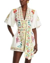 FARM RIO FLORAL INSECTS ROMPER