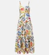 Farm Rio Greek Garden Sleeveless Maxi Dress Greek Garden Off-white