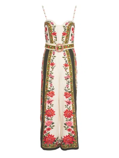 Farm Rio Floral Mini Dress For Women In Multi
