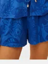 Farm Rio Floral-pattern Shorts In Blue