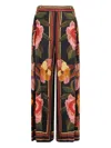 Farm Rio Floral-print Trousers In Multi