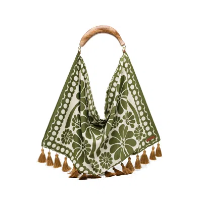 Farm Rio Floral-print Tassel Tote Bag In Multi