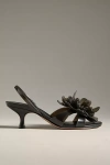 Farm Rio Flower Jelly Kitten Heels