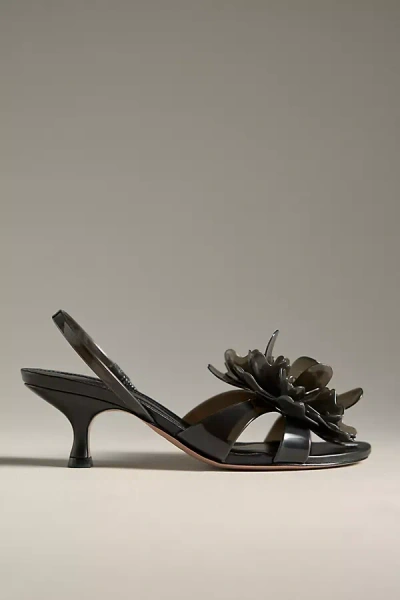 Farm Rio Flower Jelly Kitten Heels
