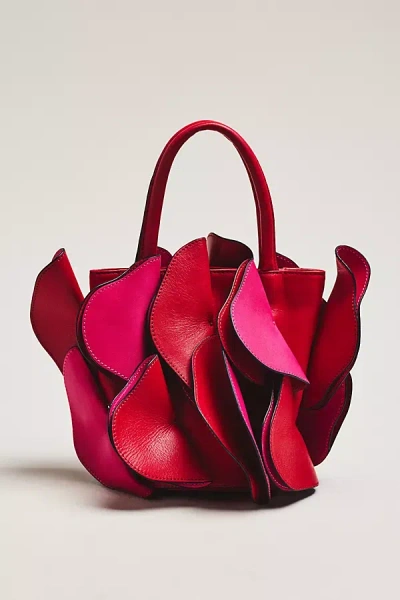 Farm Rio Flower Satchel Bag In Pink