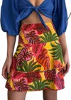 Farm Rio Fruit Dream Mini Skirt In Floral