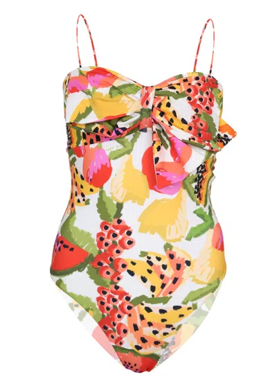 Farm Rio Fruits Paradise One Piece In Green