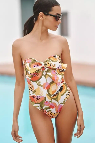 Farm Rio Fruits Paradise One-piece Swimsuit In Multicolor