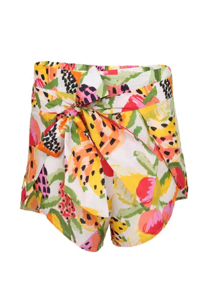 Farm Rio Fruits Paradise Shorts In Multi