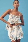 Farm Rio Grandmas Treasure Off White Blouse