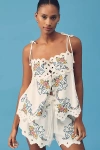 Farm Rio Grandmas Treasure Off White Blouse