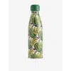 Farm Rio Multicoloured Graphic-pattern Stainless-steel Bottle 500ml In Green